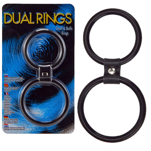 Dual Rings - Shaft And Balls Ring Dual Rings - Shaft And Balls Ring